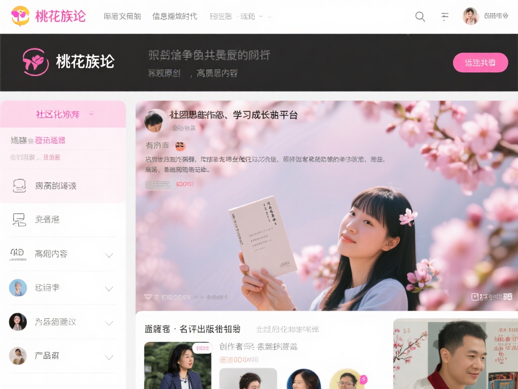 桃花族论坛：汇聚原创内容的交流天地